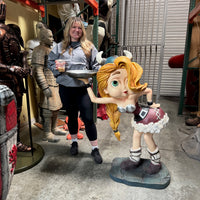 Viking Butler Betty Life Size Statue - LM Treasures 