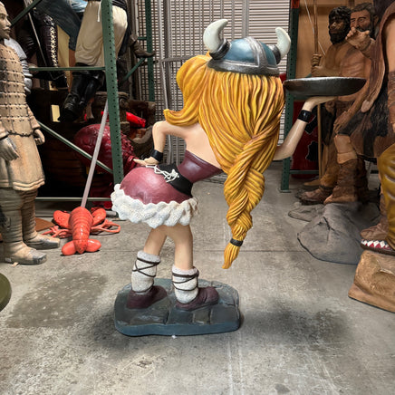 Viking Butler Betty Life Size Statue - LM Treasures 