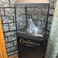 Rotating Cinderella's Slipper Display Pre-Owned Disney Statue