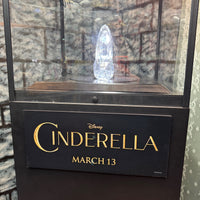 Rotating Cinderella's Slipper Display Pre-Owned Disney Statue