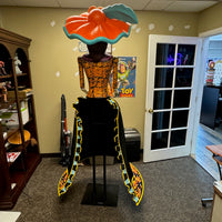 Cazadores Tequila Day Of The Dead Life Size Female Store Display