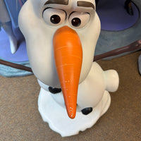 Disney Frozen Olaf Life Size Pre-Owned Statue