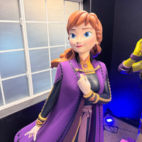 Disney Frozen II Anna Life Size Pre-Owned Statue