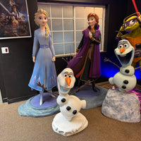 Disney Frozen Olaf Life Size Pre-Owned Statue