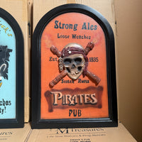 Pirate Wall Decor Pub Sign Statue