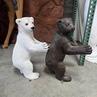 Baby Grizzly Bear Life Size Statue