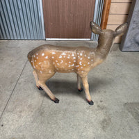 Fawn Fallow Deer Life Size Statue