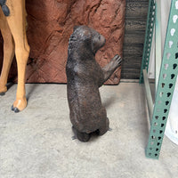 Baby Grizzly Bear Life Size Statue