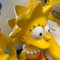 Life Size Simpsons Movie Set of 5 Figures Pre-Owned Theater Display