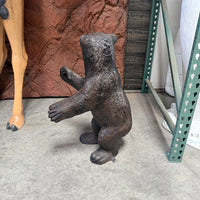 Baby Grizzly Bear Life Size Statue