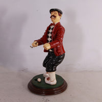 Golfer Frustrated Small Statue