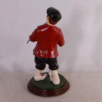 Golfer Frustrated Small Statue