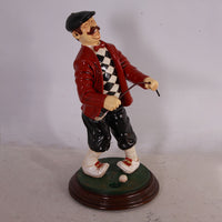 Golfer Frustrated Small Statue