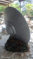 Crashed Alien Space Ship UFO 6ft Statue