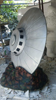 Crashed Alien Space Ship UFO 6ft Statue