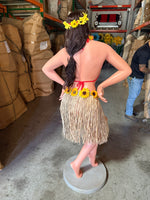 Hawaiian Hula Girl Life Size Statue