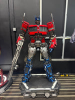 Blue & Red Robot Life Size Statue