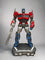 Blue & Red Robot Life Size Statue