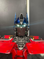 Blue & Red Robot Life Size Statue