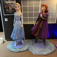 Disney Frozen II Anna Life Size Pre-Owned Statue