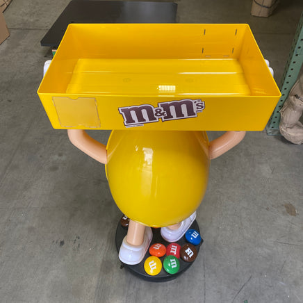 Yellow M&M Candy Cart Statue - LM Treasures 