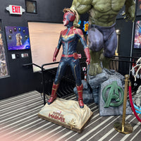 Captain Marvel Brie Larson Life Size Statue