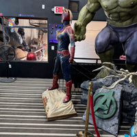 Captain Marvel Brie Larson Life Size Statue