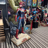 Captain Marvel Brie Larson Life Size Statue