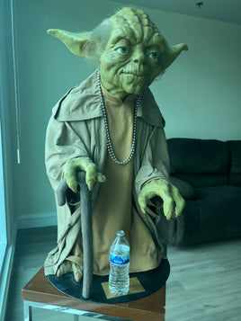 Star Wars Yoda Life Size Pre-Owned Statue (No Base)