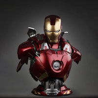 Marvel Iron Man MK 7 Life Size Bust Statue by Queen Studios