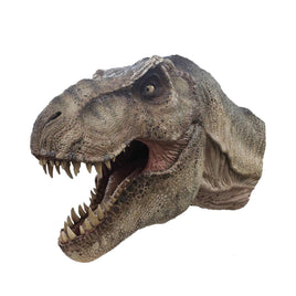 Jurassic Park T-Rex Head Statue