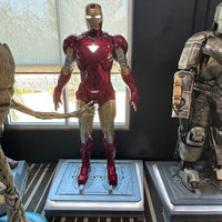 Iron Man 3 Mark VI On DX Base Life Size Pre-Owned Statue