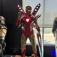 Avengers: Endgame Iron Man Mark LXXXV (MK85) Deluxe on DX Base Life Size Statue