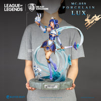 League Of Legends Porcelain Lux Master Craft Table Top Statue