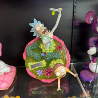 Rick and Morty Master Craft Table Top Statue