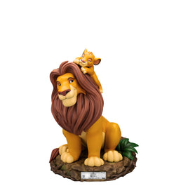 Lion King Master Craft Mufasa Table Top Statue