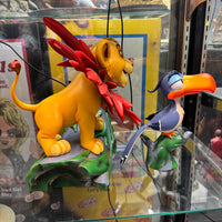 Lion King Master Craft Simba & Zazu Table Top Statue