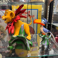 Lion King Master Craft Simba & Zazu Table Top Statue