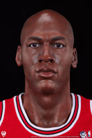 Michael Jordan Wing Span Bust in Red Life Size Statue