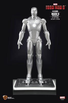 Iron Man 3 Mark II on DX Base Life Size Statue - LM Treasures 