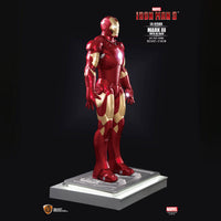 Iron Man 3 Mark III on DX Base Life Size Pre-Owned Statue