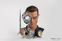 Terminator 2 T-1000 1:1 Head Bust Statue