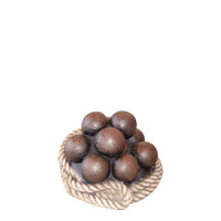 Cannon Balls And Rope Life Size Statue - LM Treasures 