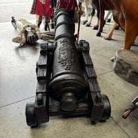 Pirate Cannon Life Size Statue