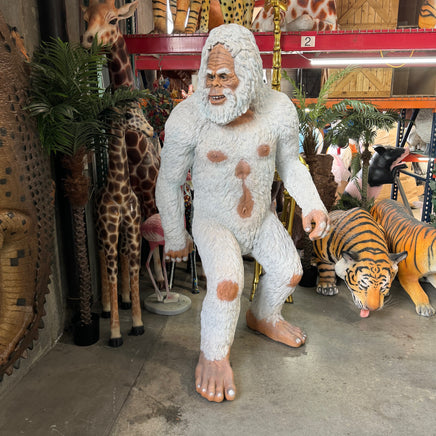 White Abominable Snowman Yeti Life Size Statue - LM Treasures 