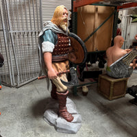 Viking Ragnar Life Size Statue