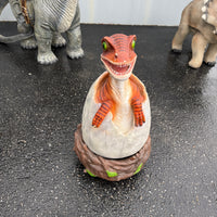 Raptor Dinosaur Hatching Life Size Statue