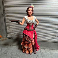 Saloon Girl Clara Life Size Statue