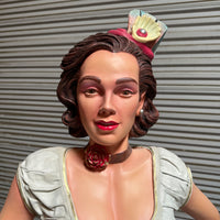 Saloon Girl Clara Life Size Statue