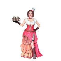 Saloon Girl Clara Life Size Statue